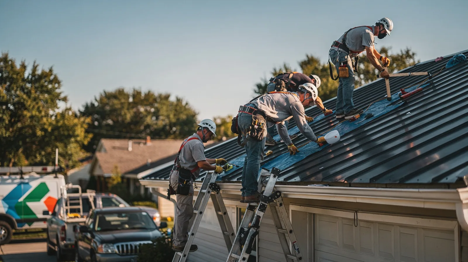 Metal Roof Installation in Chesterfield, IL near me